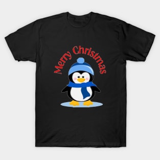 Merry Christmas Penguin T-Shirt